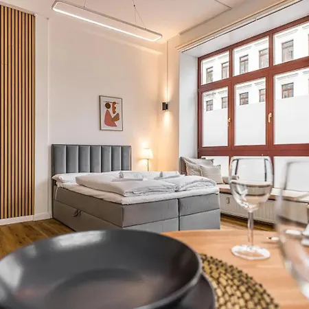 Apartamento Ruhige Und Stilvolle Am Clara-zetkin-park Leipzig